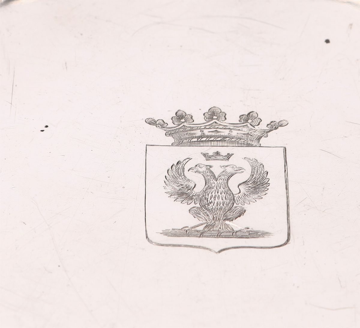 Bacile in Argento, Napoli 1830/1840, Argentiere F.r.