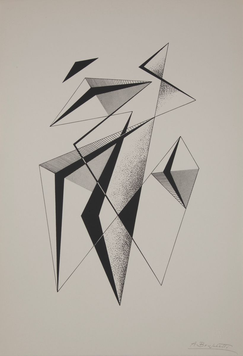 Cinque Serigrafie di Alessandro Bruschetti