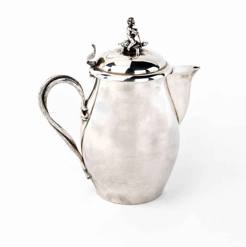 Caffettiera in Argento 800/1000