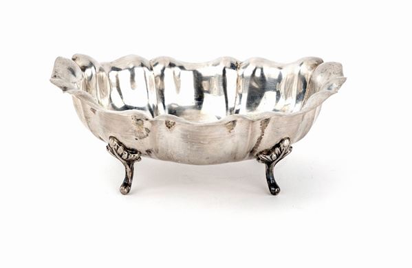 Vaschetta portadolci in argento 800