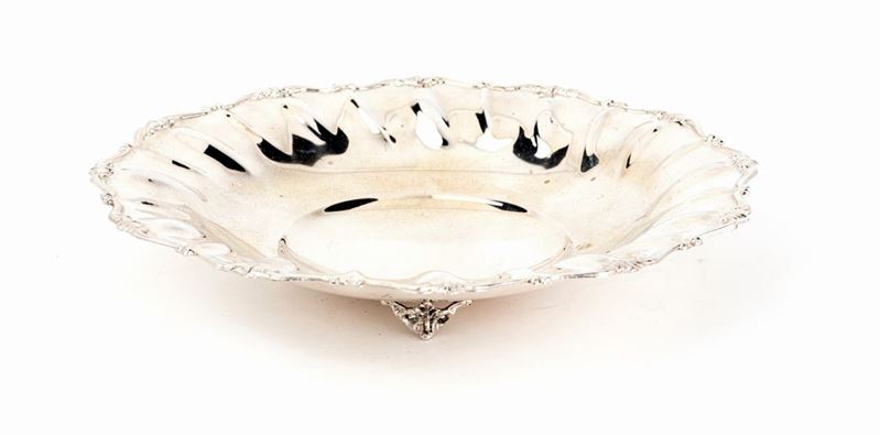 Alzatina in Argento 800