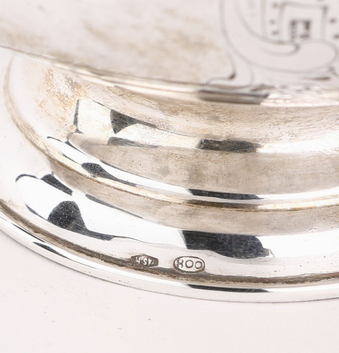 Coppa in Argento con Coperchio