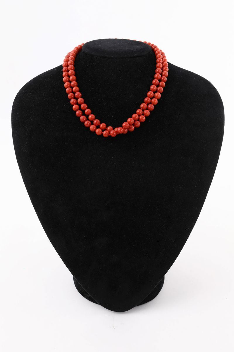 Collana di Corallo Rosso