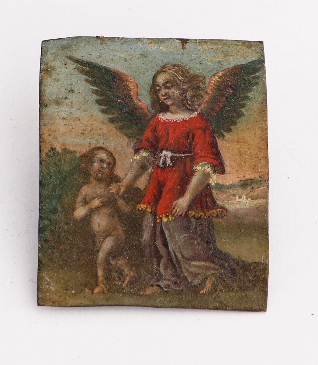 Doppia Miniatura su Rame, Lombardia, XVII Secolo