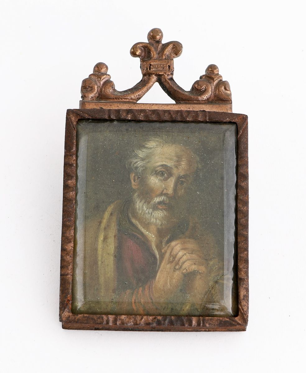 Doppia Miniatura su Rame, Lombardia, XVII Secolo