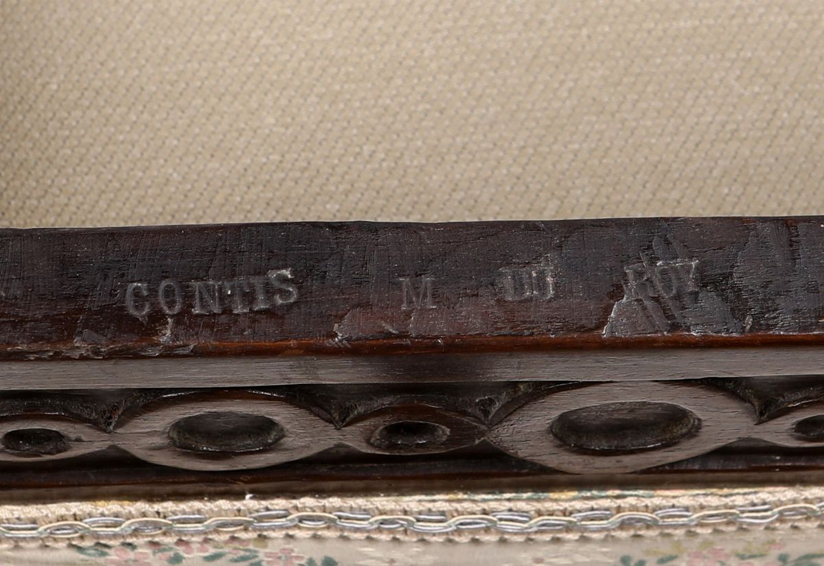 Coppia di Sedie Luigi XVI in Noce