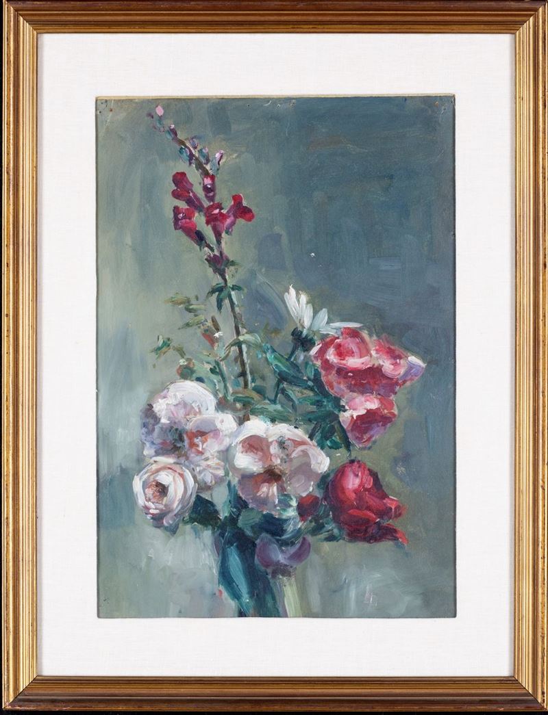Federico Morgante - Natura Morta con Vaso di Fiori