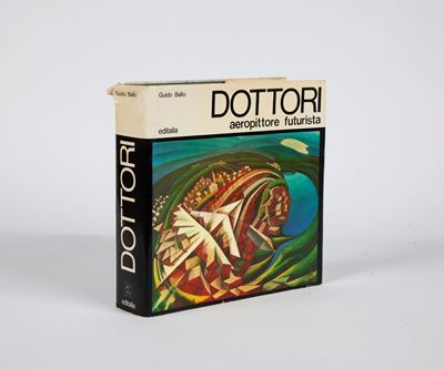Guido Ballo,tancredi Loreti. Dottori Aeropittore Futurista. con Dedica Autografa Dell'artista