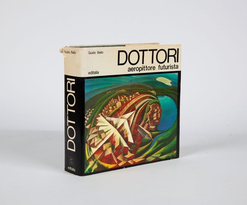 Guido Ballo,tancredi Loreti. Dottori Aeropittore Futurista. con Dedica Autografa Dell'artista