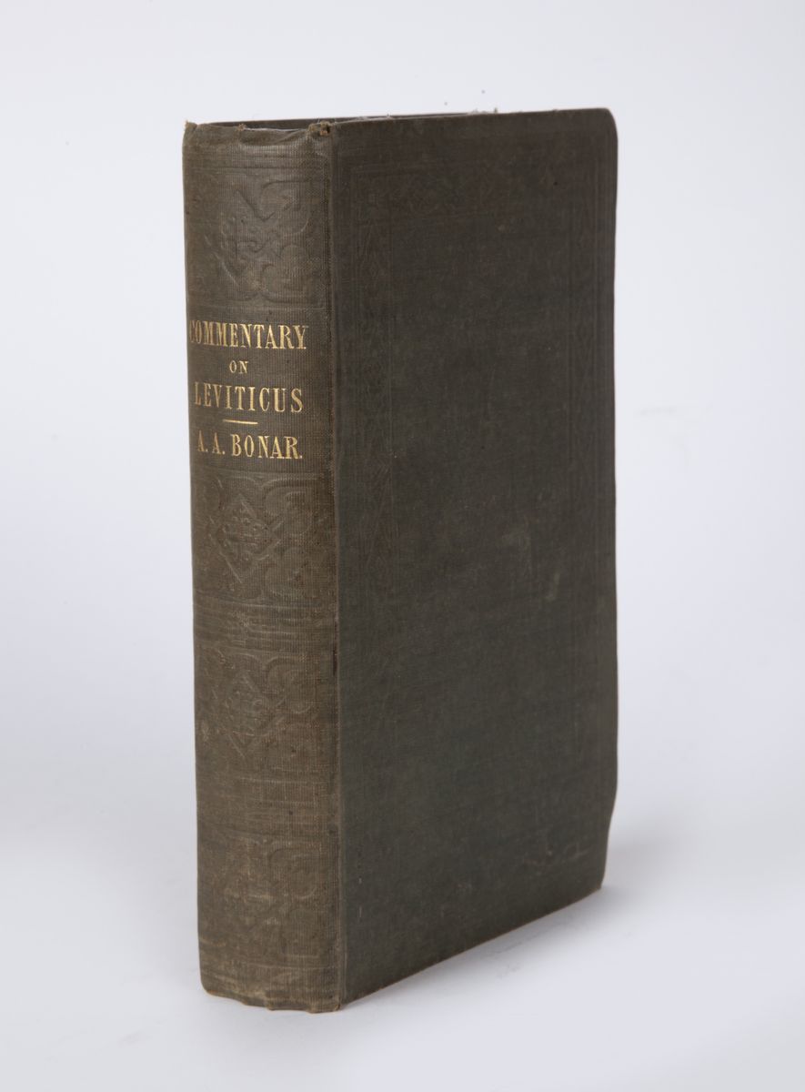 Andrew A. Bonar. a Commentary On The Book Of Leviticus