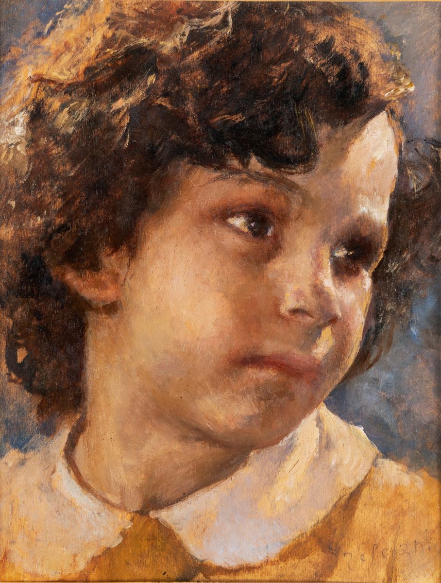 Antonio Bresciani - Ritratto di Fanciulla