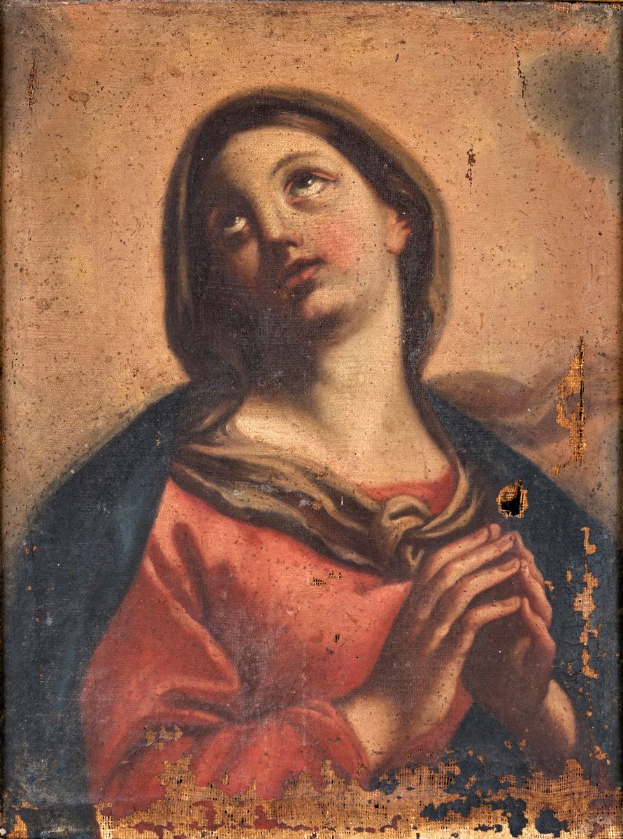 Scuola Emiliana del XVIII Secolo - Madonna in Preghiera