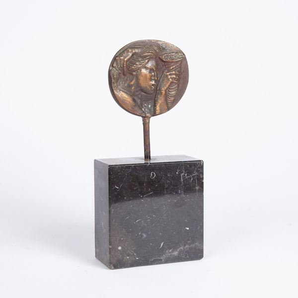 Emilio Greco - Emilio Greco - Medaglia in bronzo. Associazione nazionale aziende ordinarie di credito.