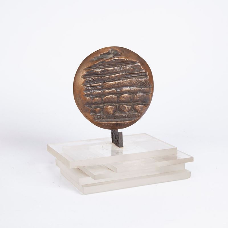 Jorio Vivarelli - Medaglia in Bronzo Roma 1975. Multiplo 150/150