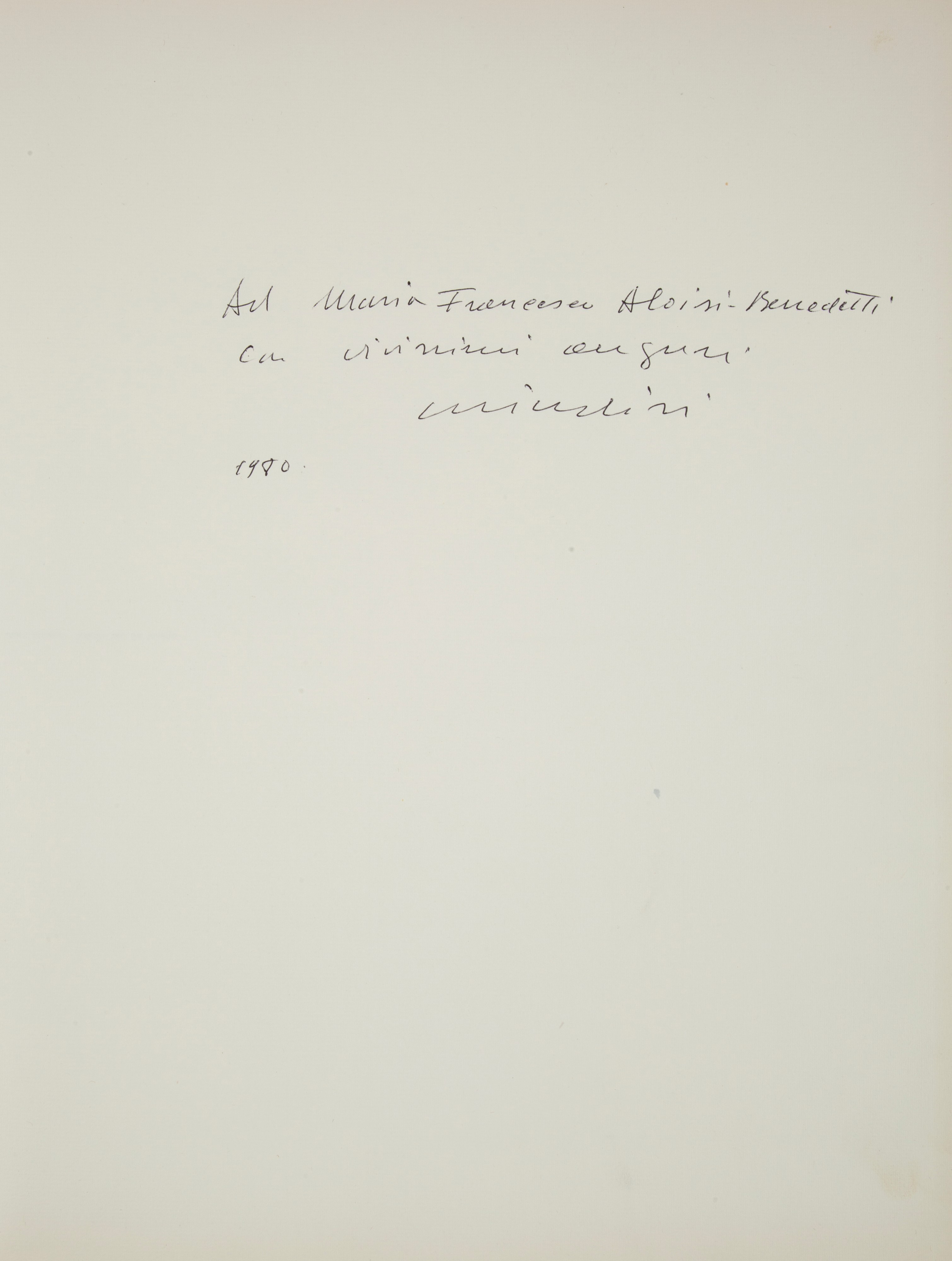 Belotti Lisetta. Remo Brindisi, Ipotesi per un Profilo. con Dedica Autografa del Maestro Brindisi