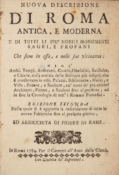 Nuova Descrizione di Roma Antica e Moderna