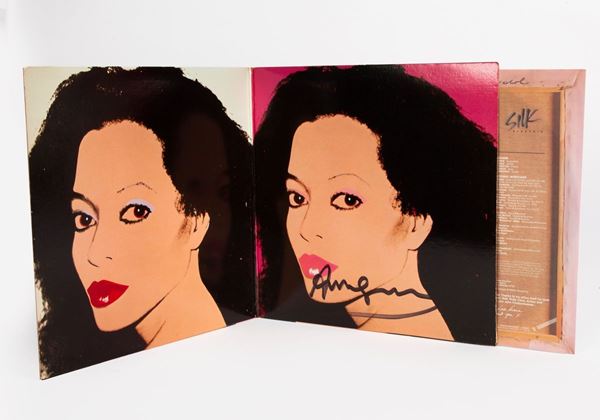 Andy Warhol - Cover dell'album Silk Electric di Diana Ross