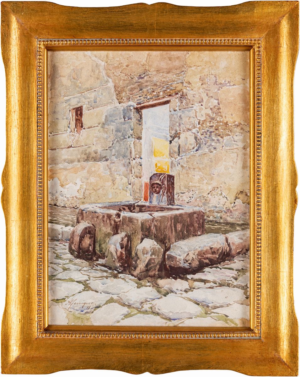 Antonio Ferrigno - Quattro Vedute di Pompei