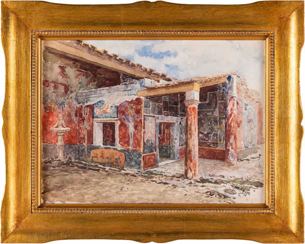 Antonio Ferrigno - Quattro Vedute di Pompei