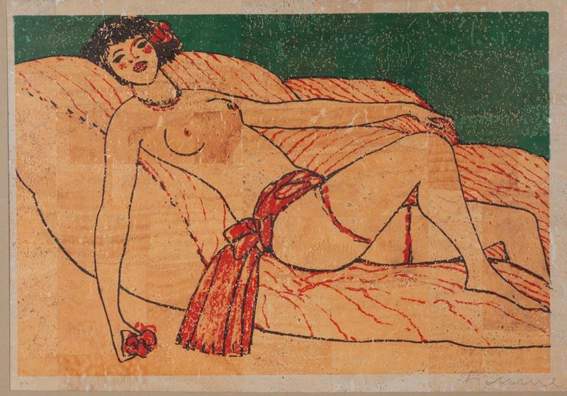Salvatore Fiume - Nudo Disteso
