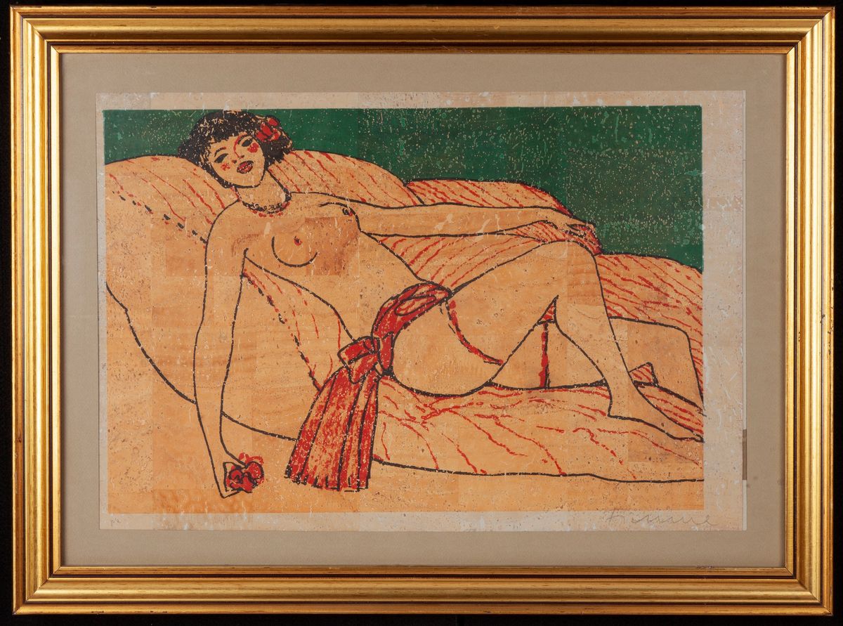 Salvatore Fiume - Nudo Disteso