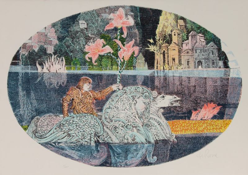 Raffaele De Rosa - Cavaliere a Cavallo