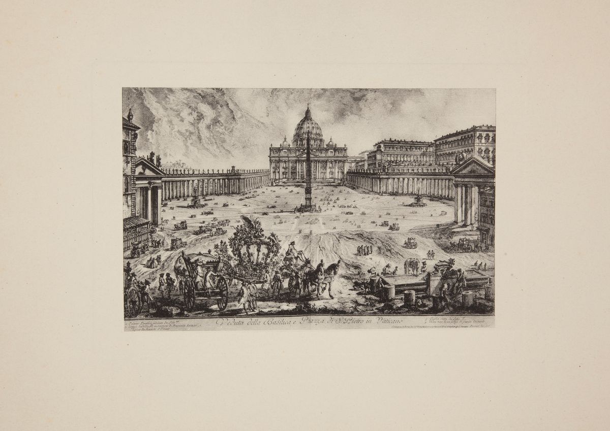 Le Vedute di Roma Disegnate e Incise da Giovan Battista Piranesi 1720-78