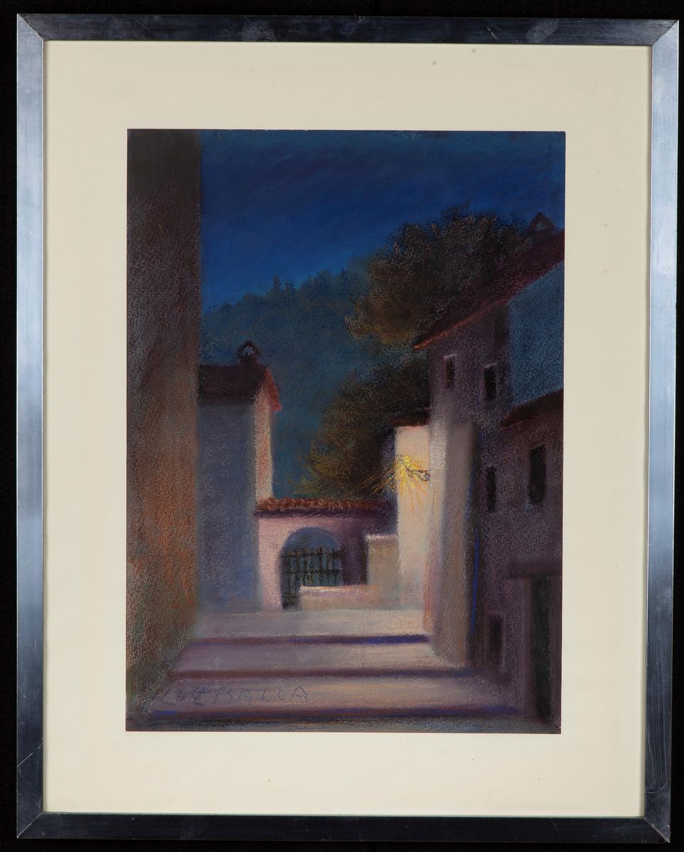 Luce Balla - Paesaggio Notturno