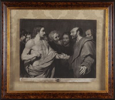 Josiam Boydell, John Murphy. Incisione Inglese dal Caravaggio