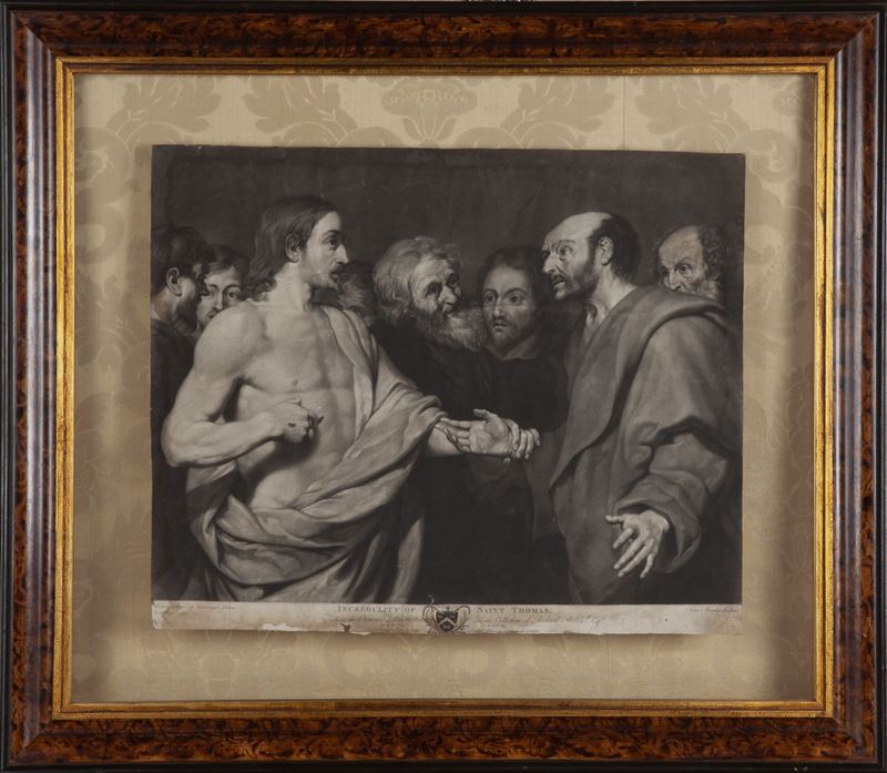 Josiam Boydell, John Murphy. Incisione Inglese dal Caravaggio