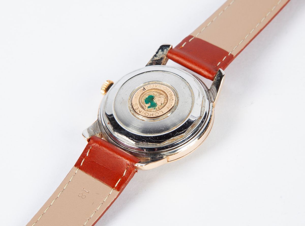 Longines - Orologio da Polso in Acciaio e Laminato in Oro