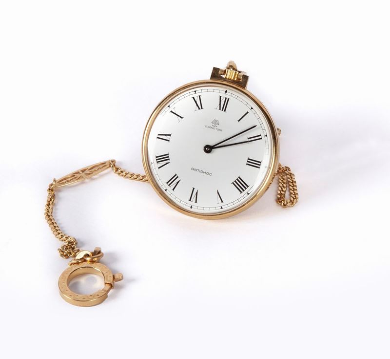 Orologio da Tasca con Catena in Oro