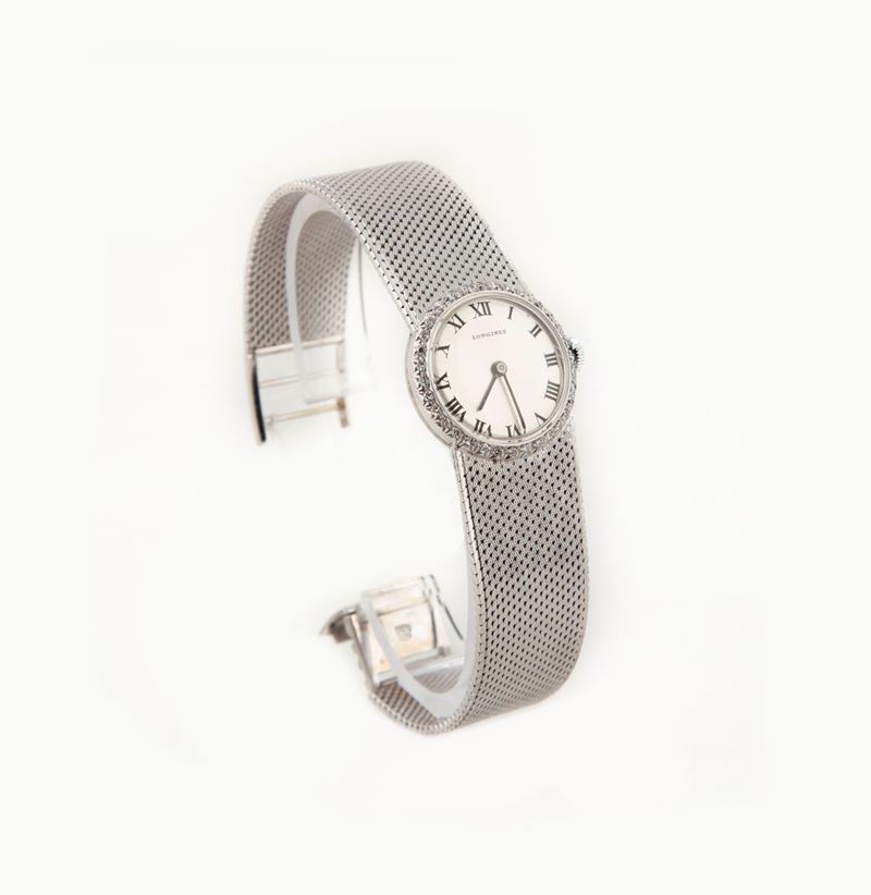 Longines - Orologio da Polso in Oro con Brillanti