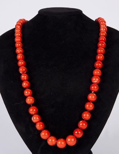 Collana di Corallo Rosso