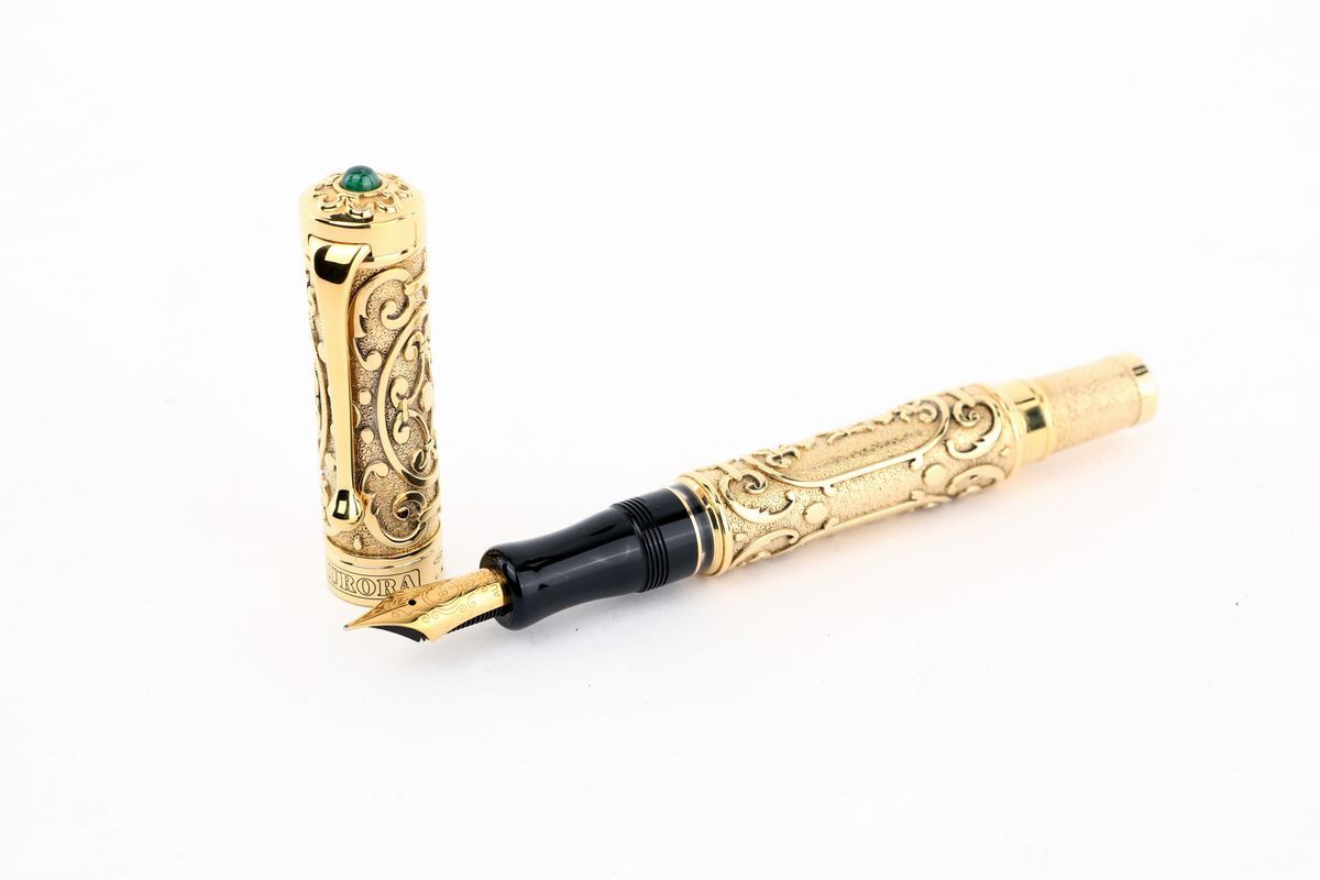 Aurora Benvenuto Cellini - Penna Stilografica in Oro 18kt