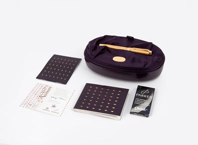 Parker Accession The Queen's Golden Jubilee - Penna Stilografica in Metallo Placcato in Oro 23kt