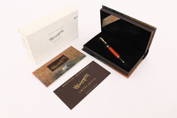 Montblanc Meisterstuck Ernest Hemingway - penna a sfera in vernice