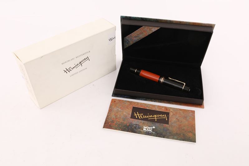 Montblanc Meisterstuck Ernest Hemingway, Penna Stilografica in Vernice
