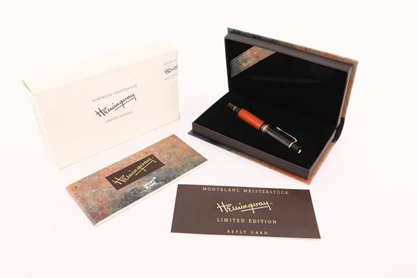 Montblanc Meisterstuck Ernest Hemingway, penna stilografica in vernice