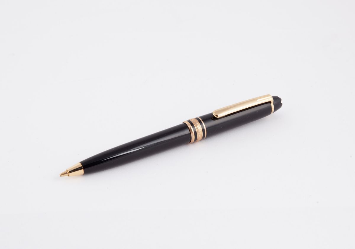 Montblanc Meisterstuck Hommage Wolfgang Amadeus Mozart - Portamine in Vernice Nera