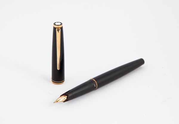 Montblanc Classic - Penna stilografica in lacca nera 