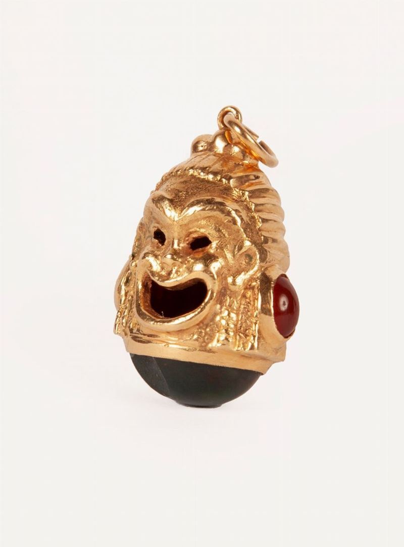 Pendente Mascherone in Oro