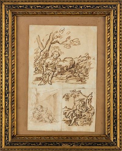Tre Disegni in Unica Cornice