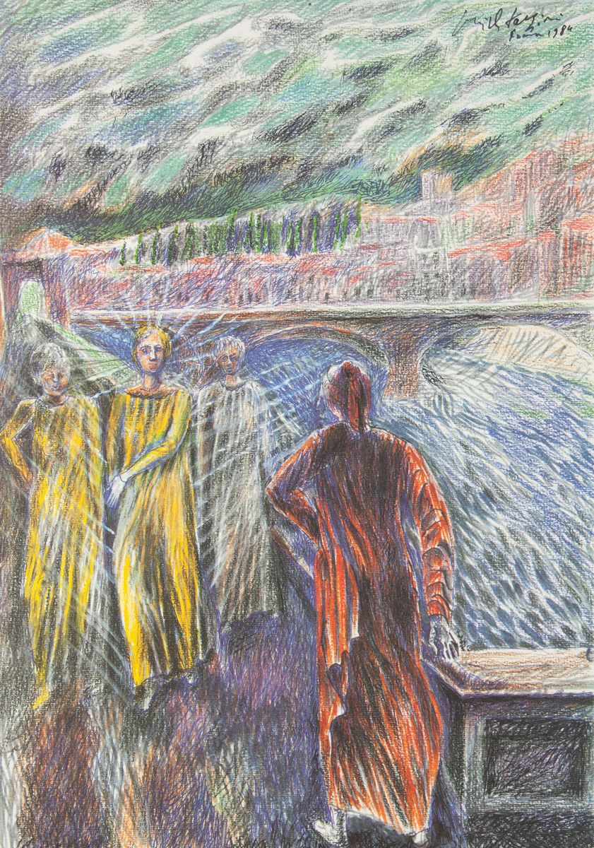 Pericle Fazzini. Dante, la Vita Nuova Illustrata. Autografata Dall'artista