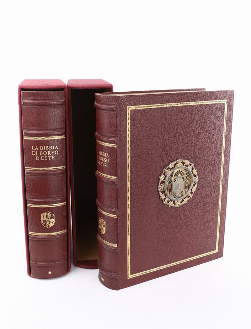 La Bibbia di Borso D'este. a Cura di Giovanni Treccani.