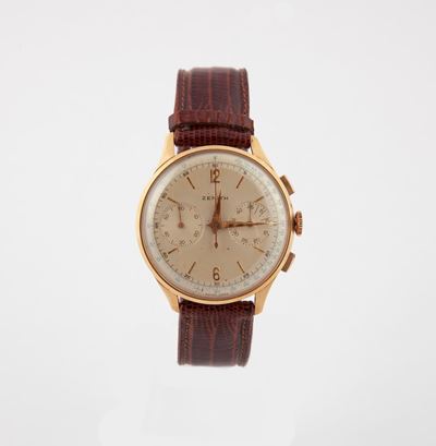Zenith - Orologio Oro Bicompass