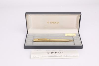 Parker Sonnet III a - Penna a Sfera in Metallo Placcato Oro