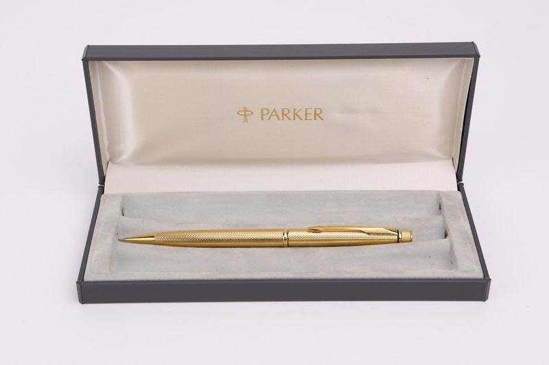 Parker Sonnet III a - Portamine in Metallo Dorato