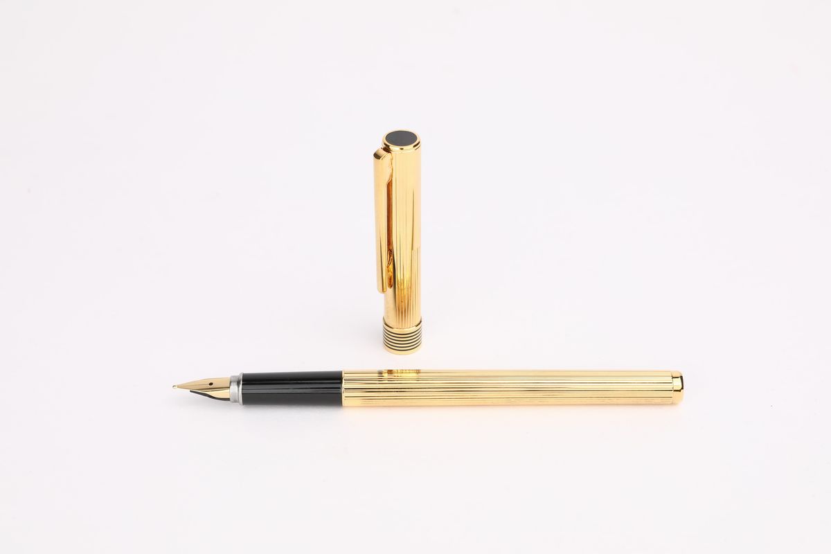 Aurora Marco Polo Mp52 - Penna Stilografica in Metallo Dorato