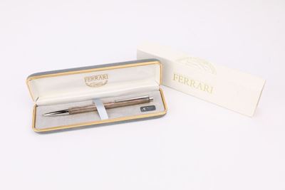Ferrari - Penna a Sfera in Argento 925%